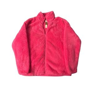 VS PINK Sherpa sweater (hot pink) Size; XS